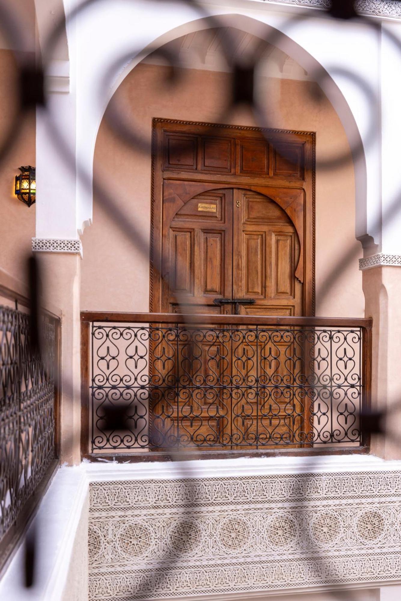 Riad Arbre Bleu Marrakesch Exterior foto