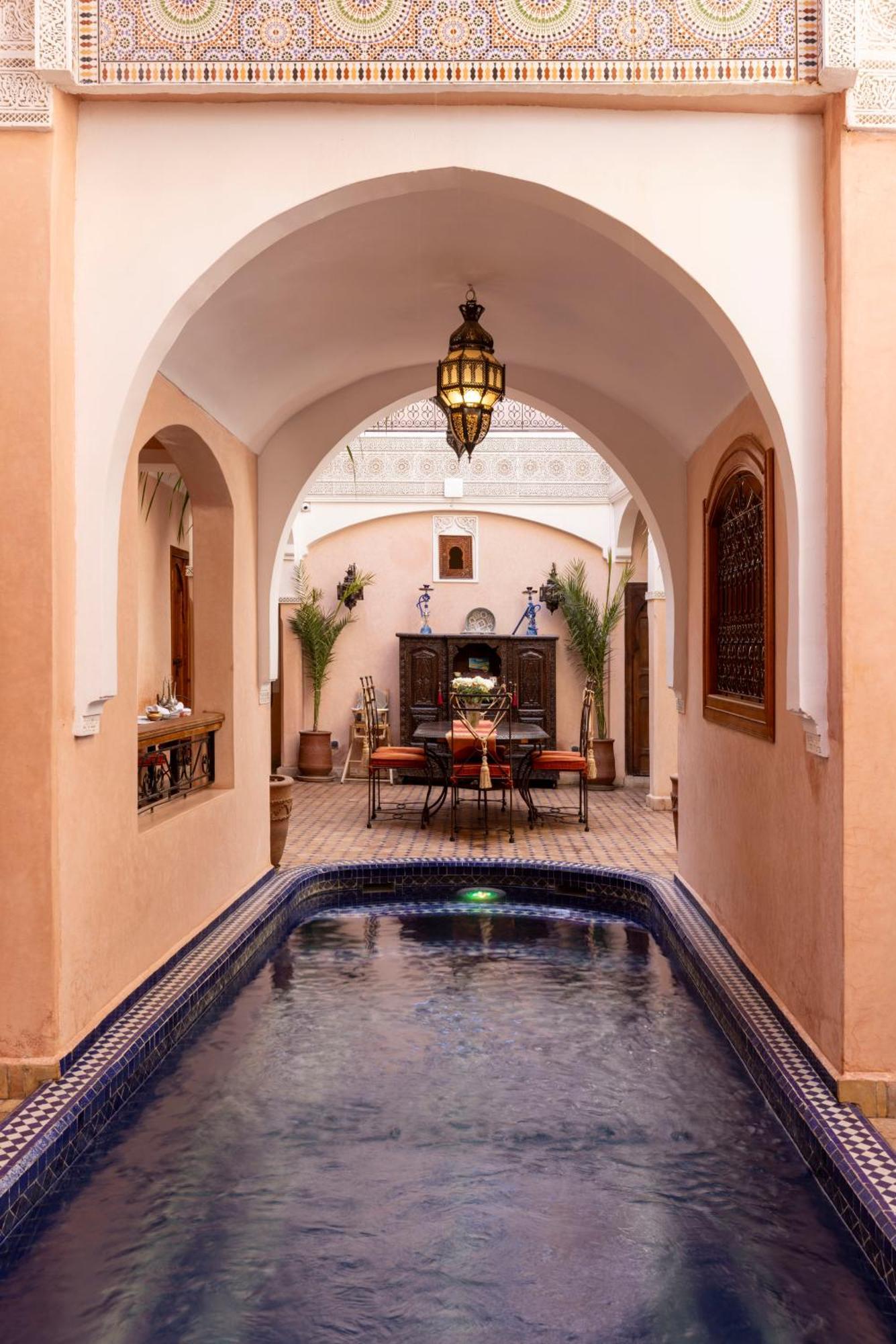Riad Arbre Bleu Marrakesch Exterior foto