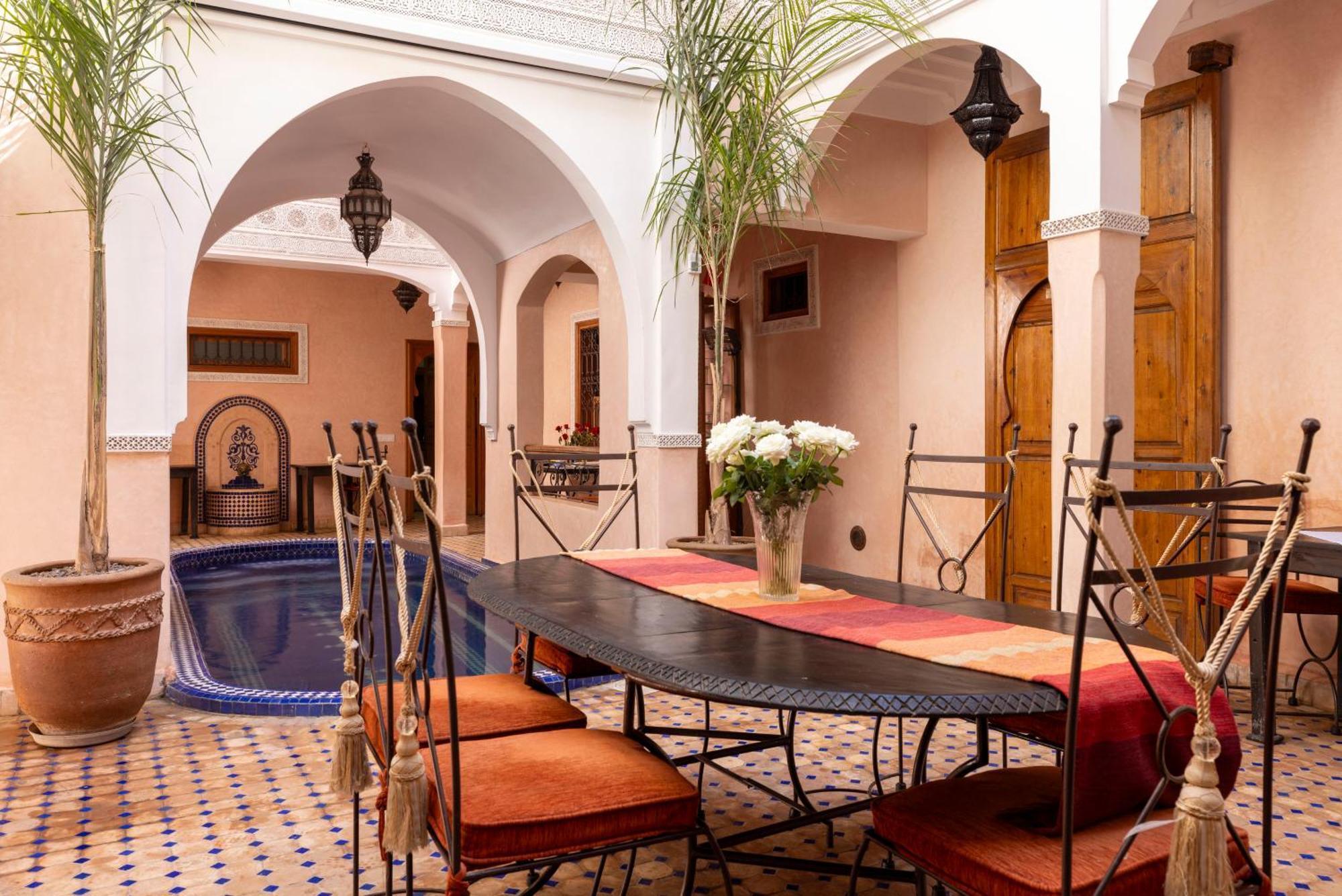 Riad Arbre Bleu Marrakesch Exterior foto