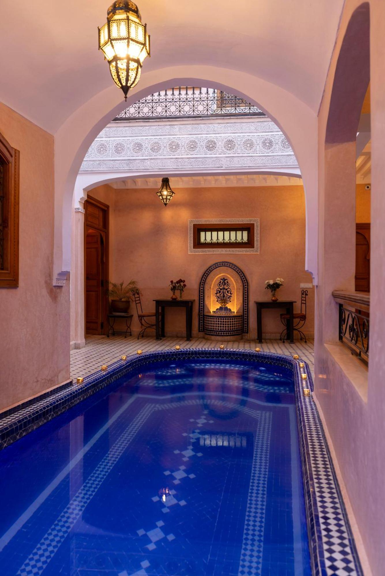 Riad Arbre Bleu Marrakesch Exterior foto