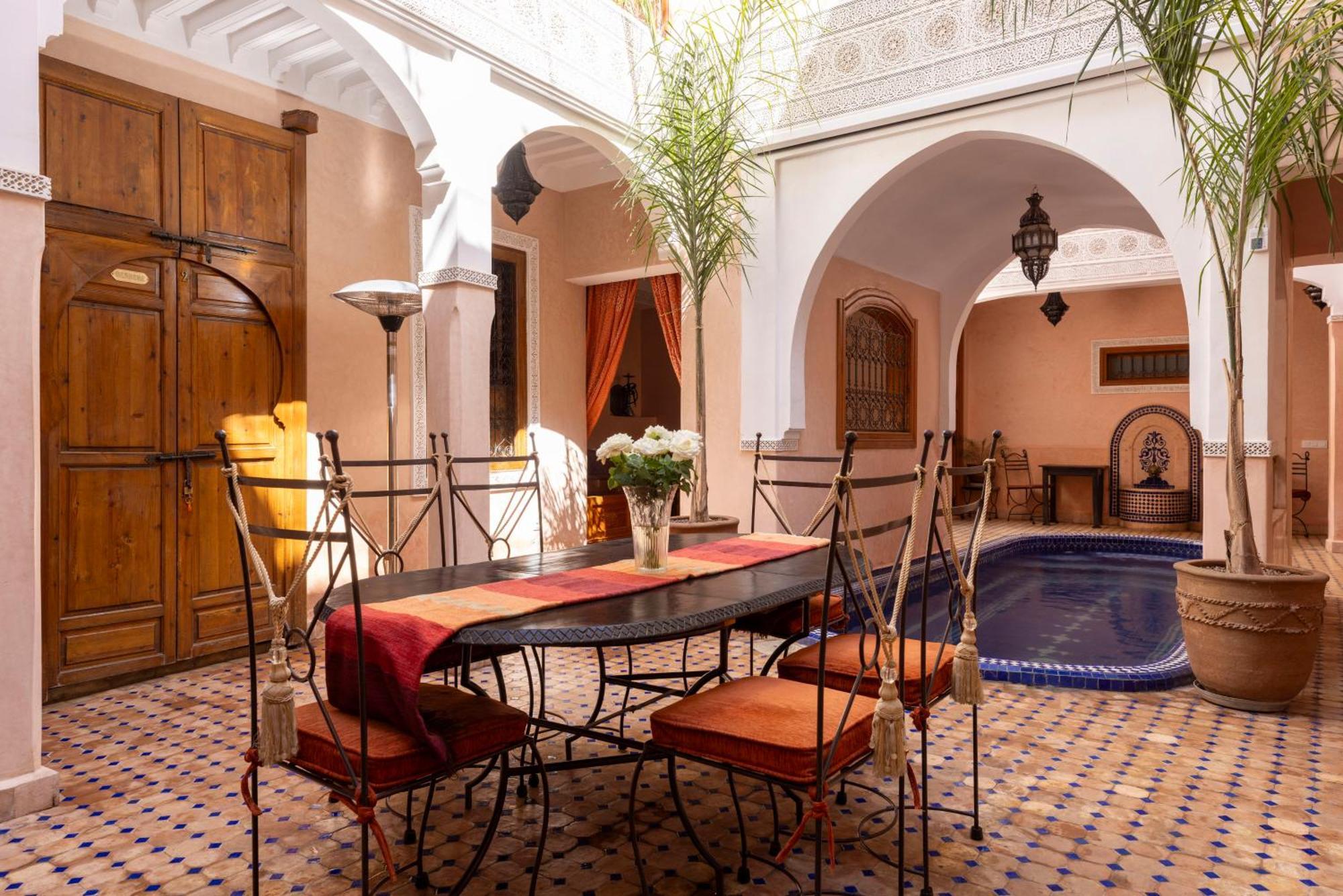 Riad Arbre Bleu Marrakesch Exterior foto