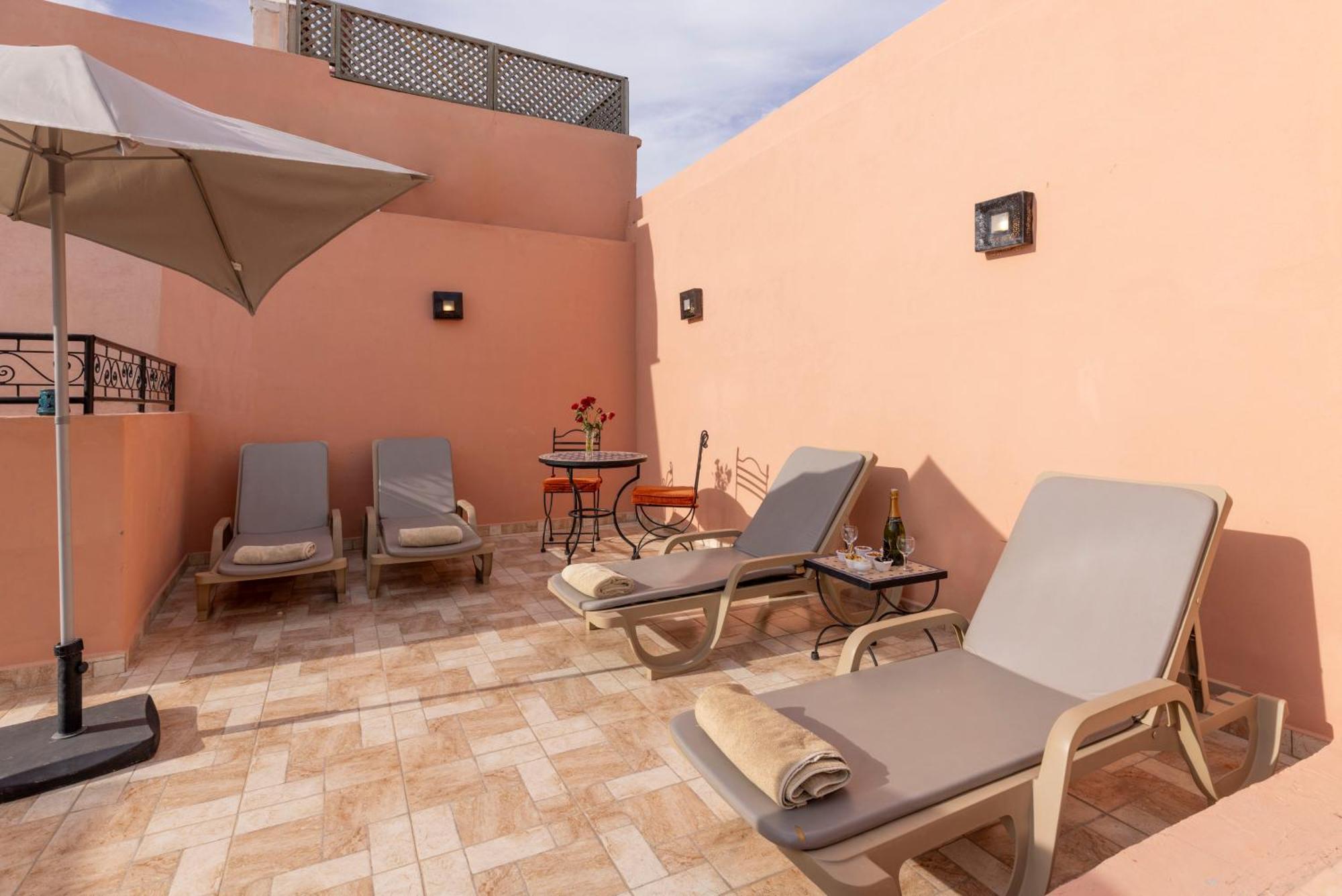 Riad Arbre Bleu Marrakesch Exterior foto