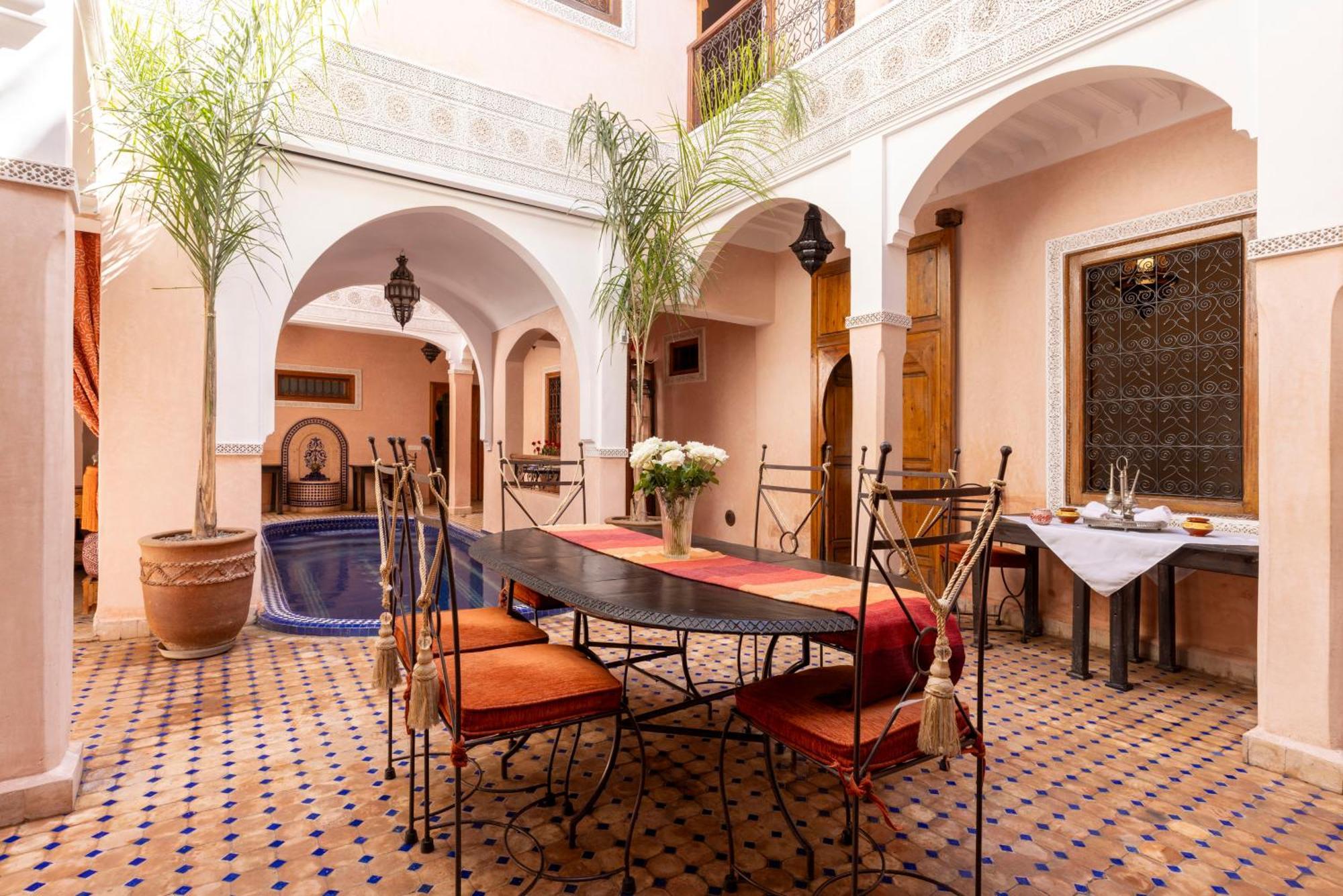 Riad Arbre Bleu Marrakesch Exterior foto