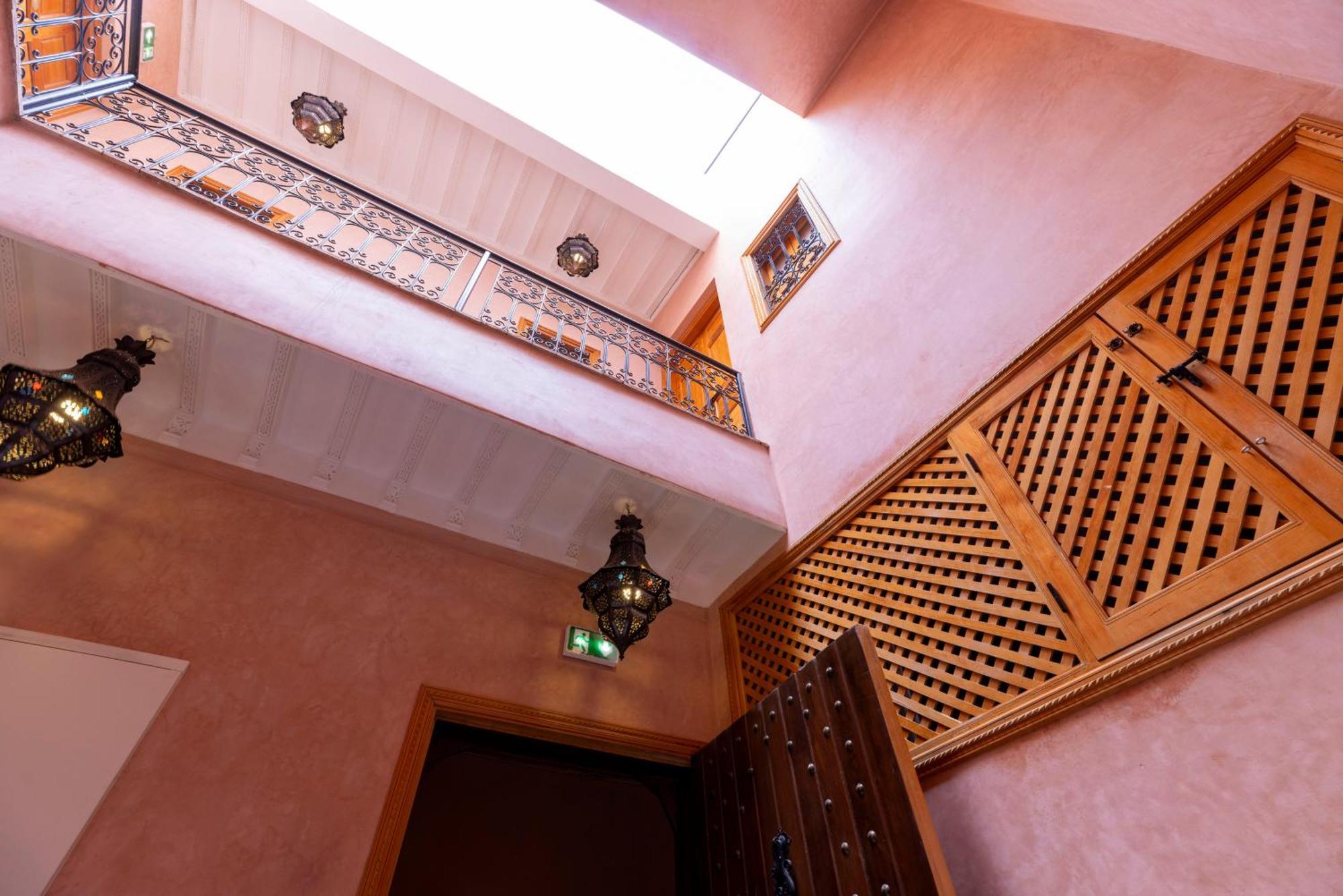 Riad Arbre Bleu Marrakesch Exterior foto