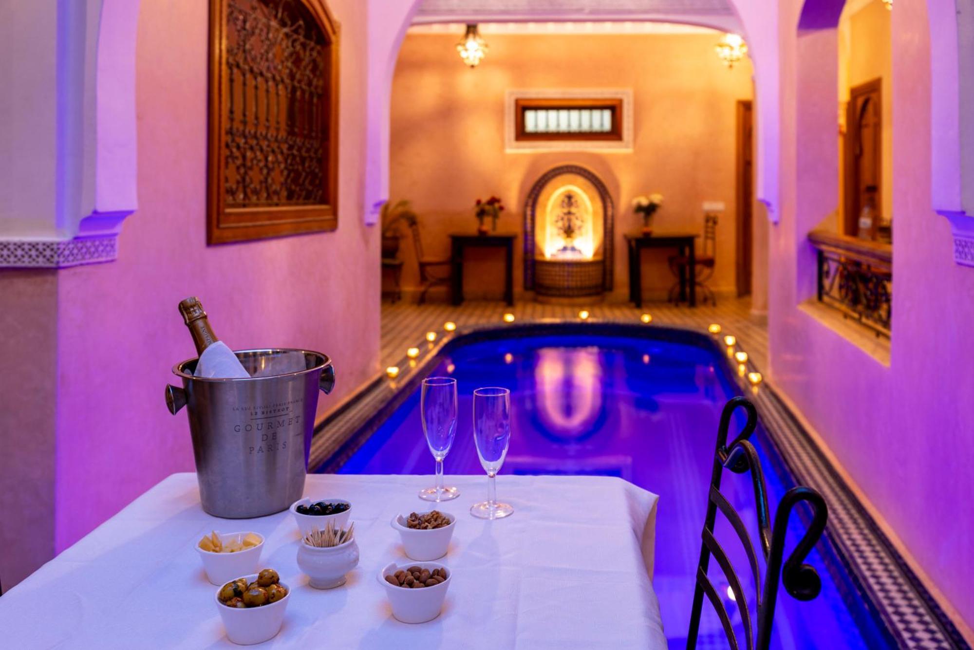 Riad Arbre Bleu Marrakesch Exterior foto
