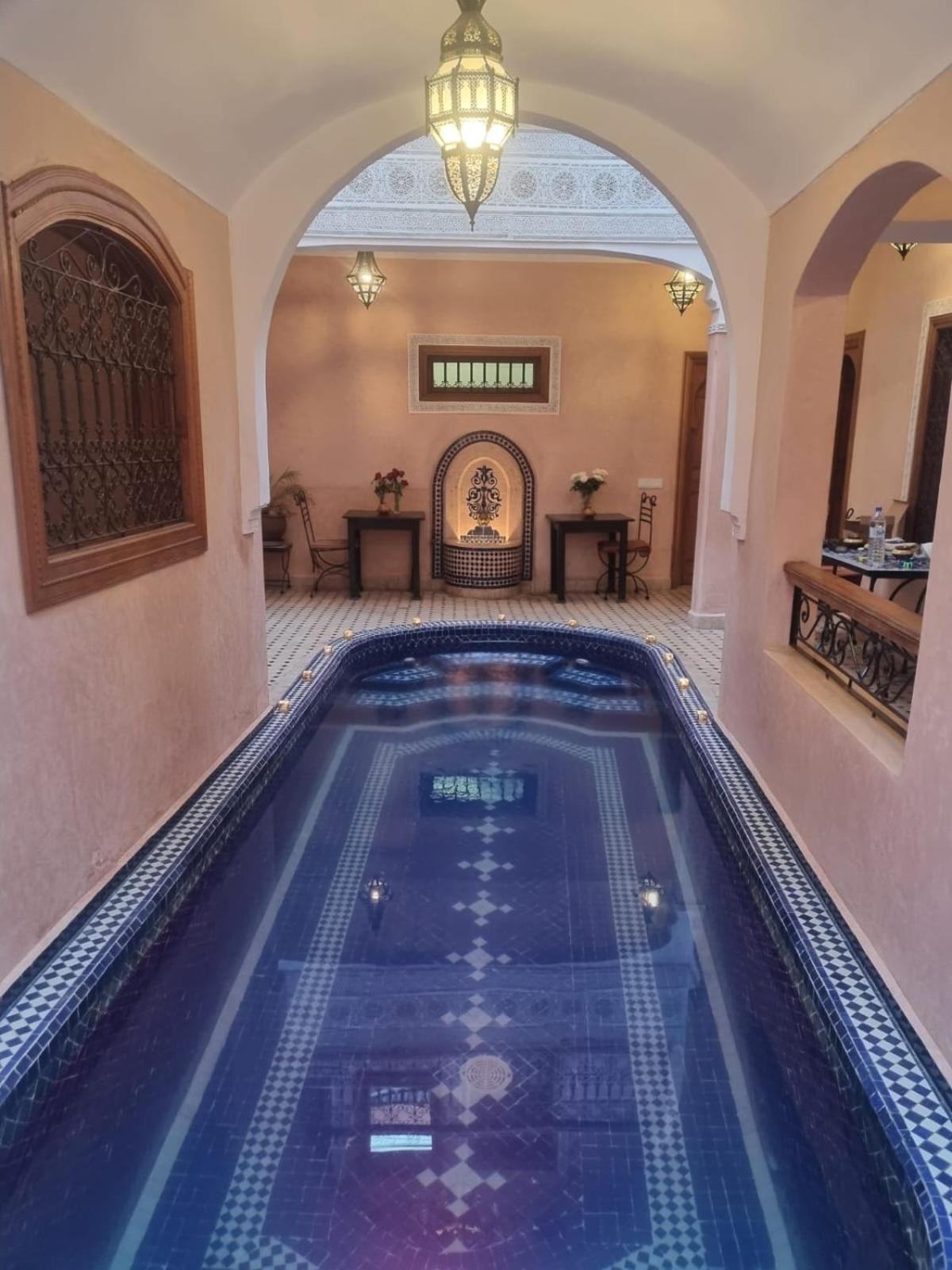 Riad Arbre Bleu Marrakesch Exterior foto