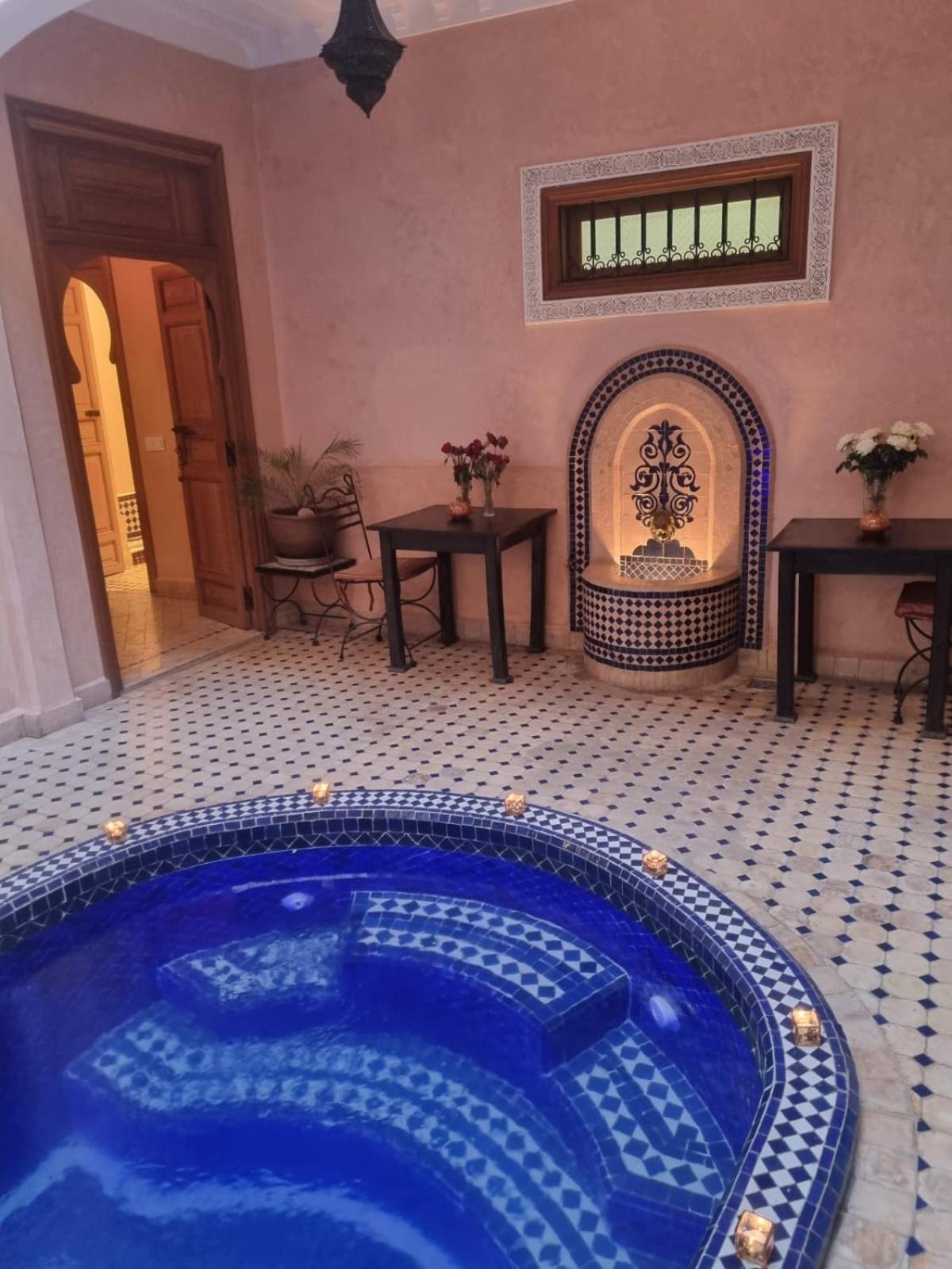 Riad Arbre Bleu Marrakesch Exterior foto