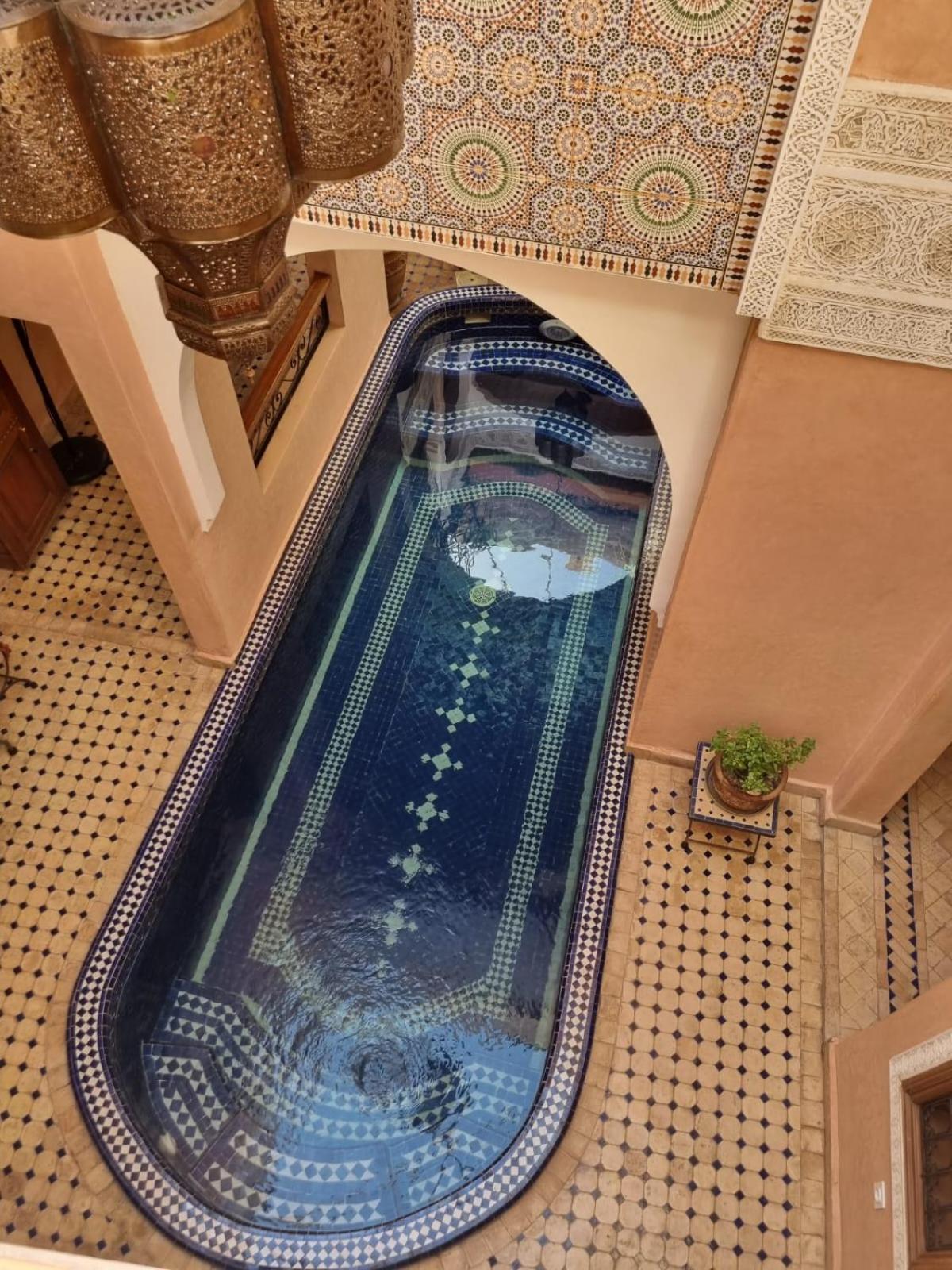 Riad Arbre Bleu Marrakesch Exterior foto